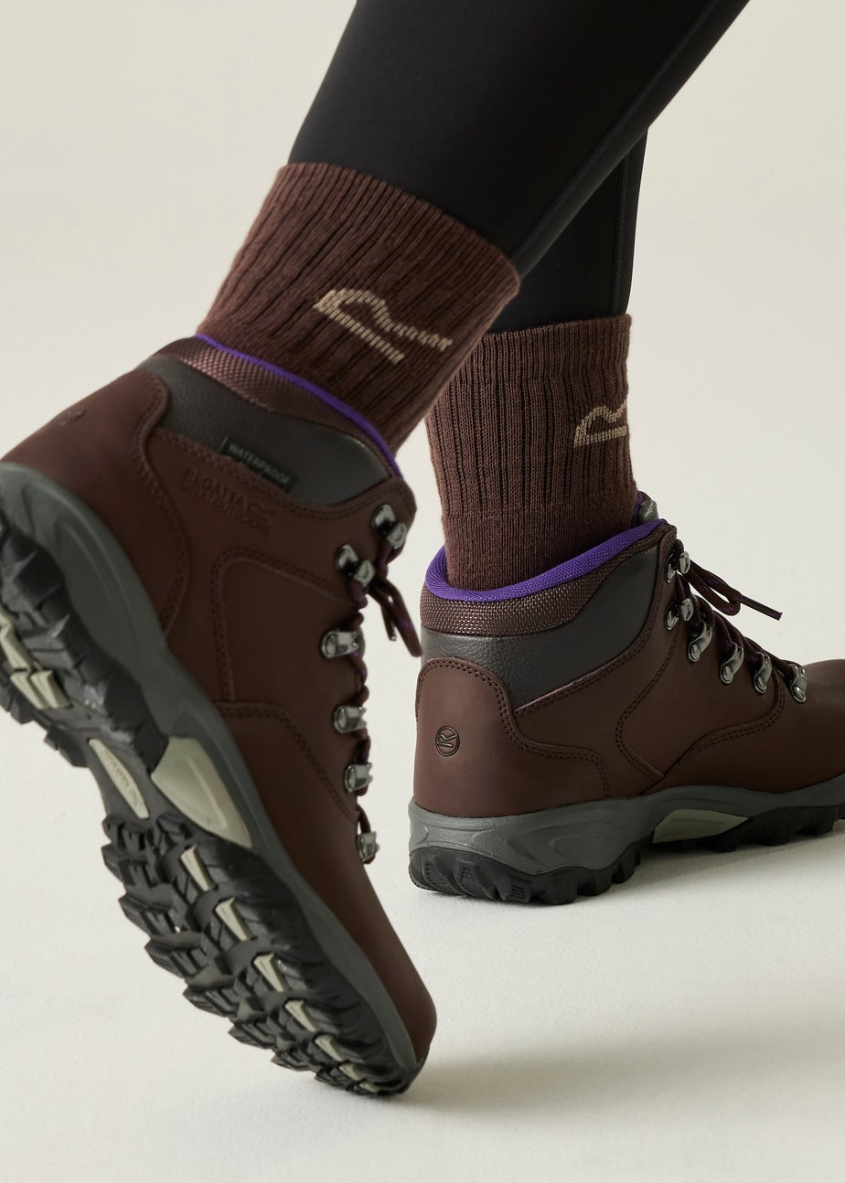 Regatta Chestnut Bainsford Waterproof Walking Boots