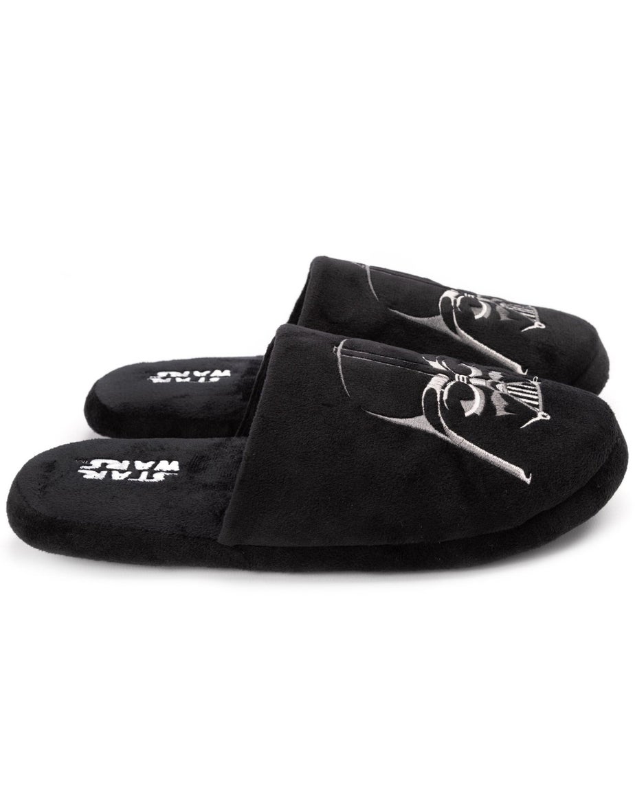 Vanilla Underground Star Wars Black Darth Vader Mule Slippers