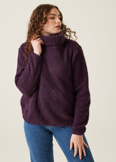Regatta Deep Plum Ria Fluffy Fleece