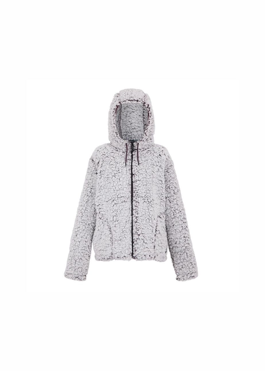Regatta Deep Plum Zelpha Fluffy Hooded Fleece