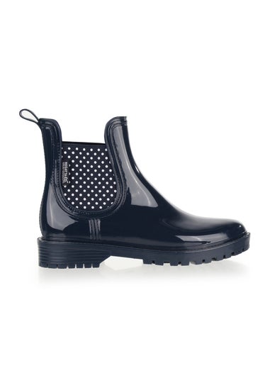 Regatta Navy White Sand Lady Harriett II Wellies