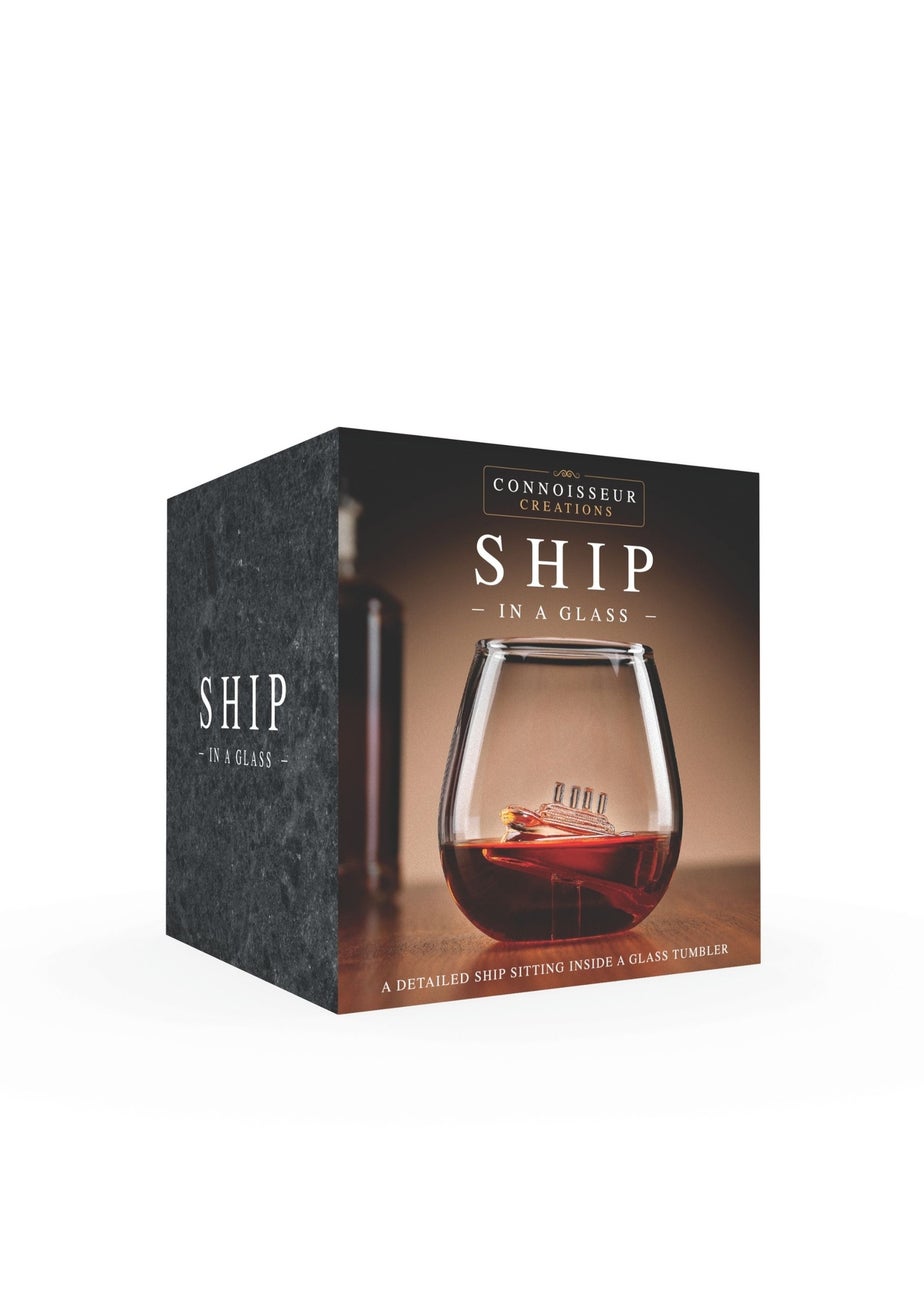 Connoisseur Creations Clear Sinking Ship in a Glass