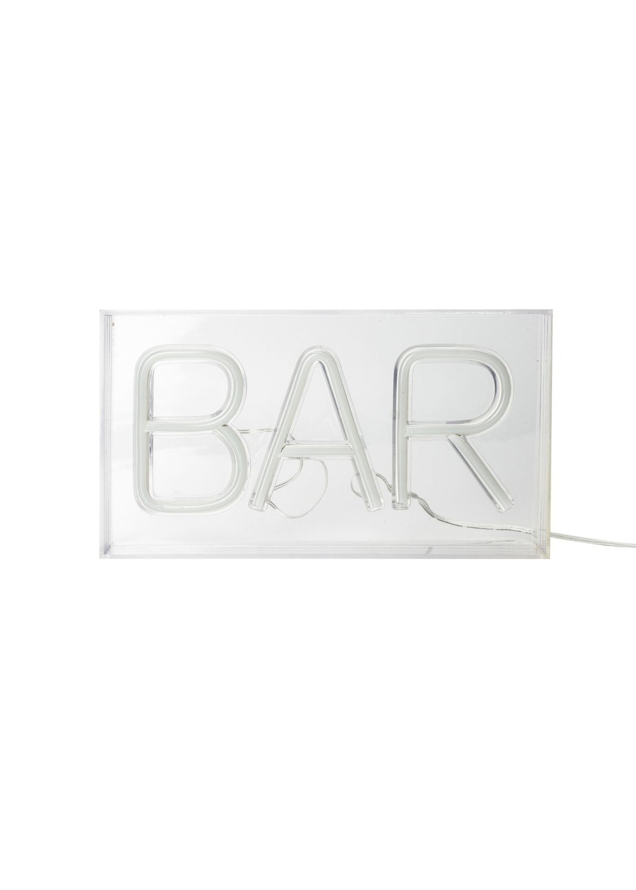 RED5 Clear Boxed Neon Effect Bar Light