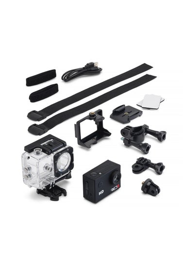 RED5 Black Action Camera Water Proof