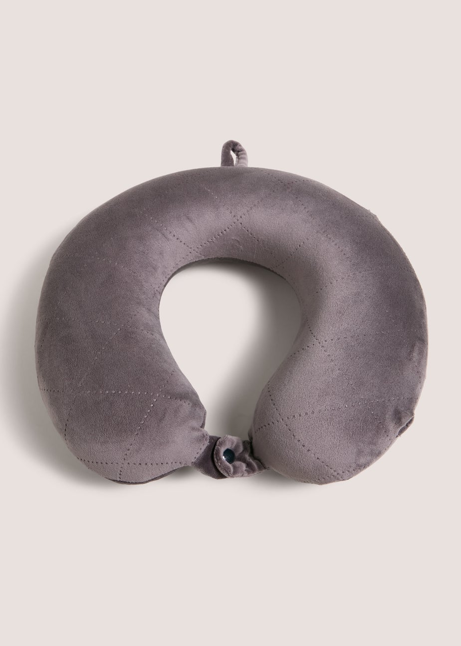 Grey Travel Pillow