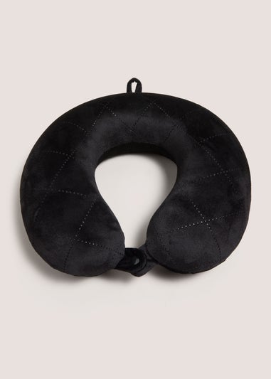 Black Travel Pillow