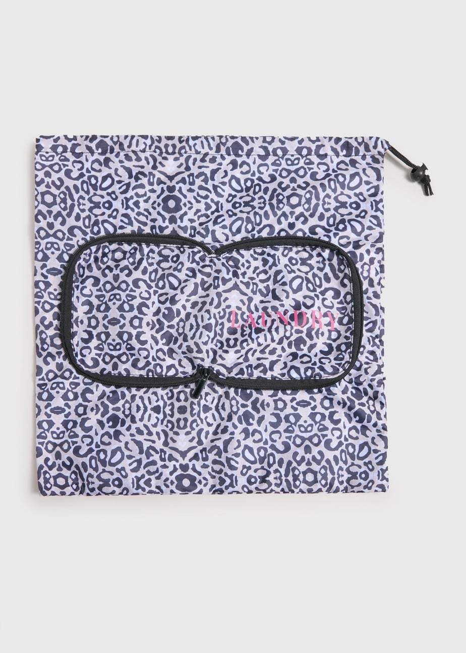 Leopard Laundry Bag