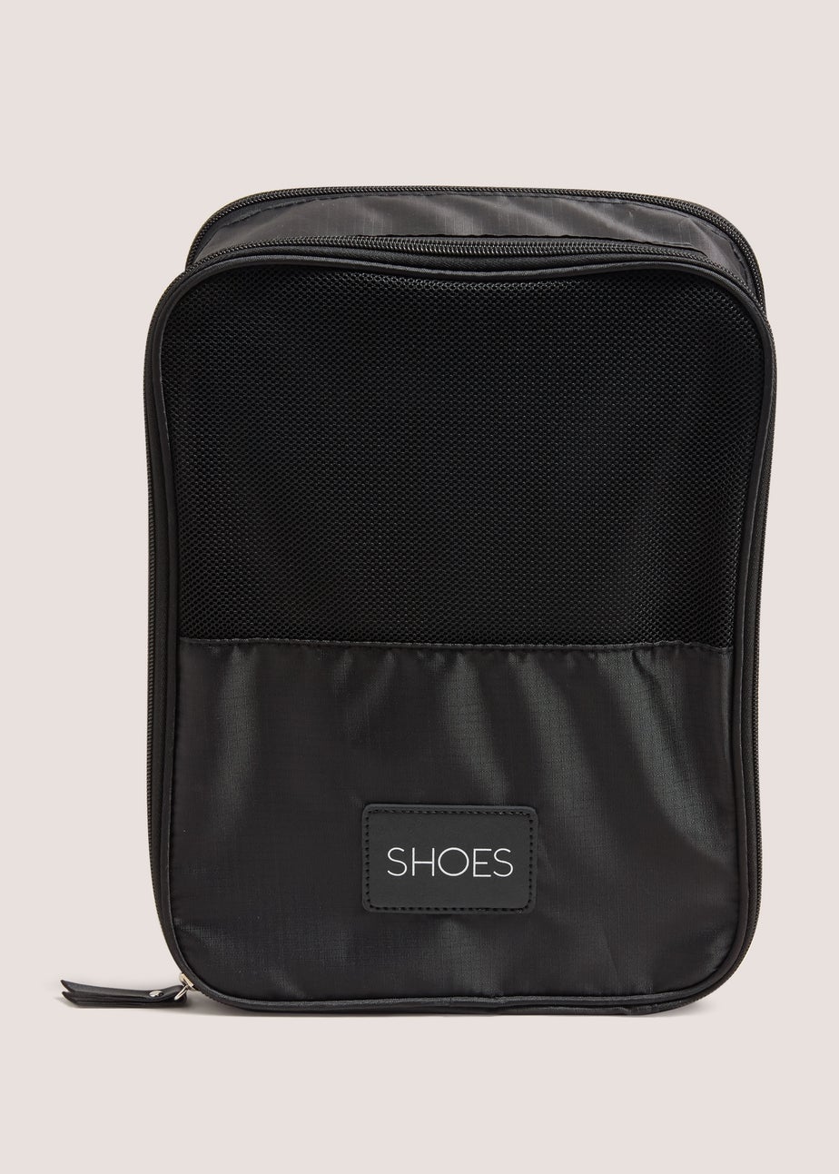 Black Shoe Bag
