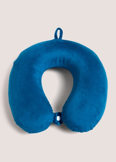 Blue Gaming Travel Pillow