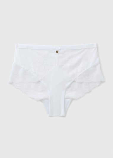 White Comfort Midi Knickers