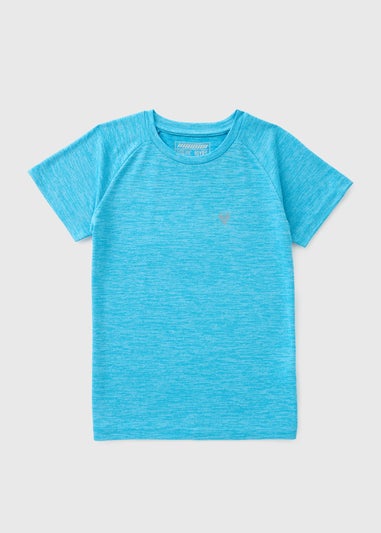 Boys Blue Sports T-Shirt (7-15yrs)