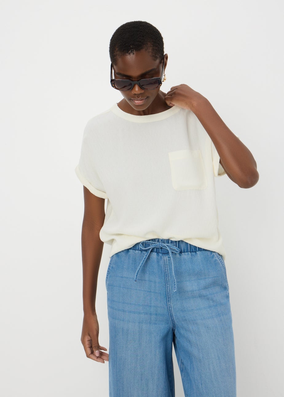 Cream Pocket Box Top