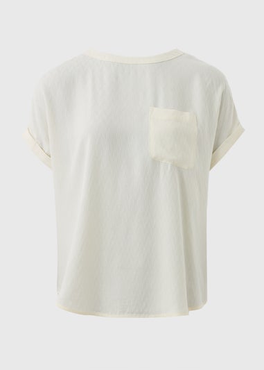 Cream Pocket Box Top