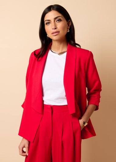 Little Mistress Red Co-Ord Blazer By Vicky Pattison