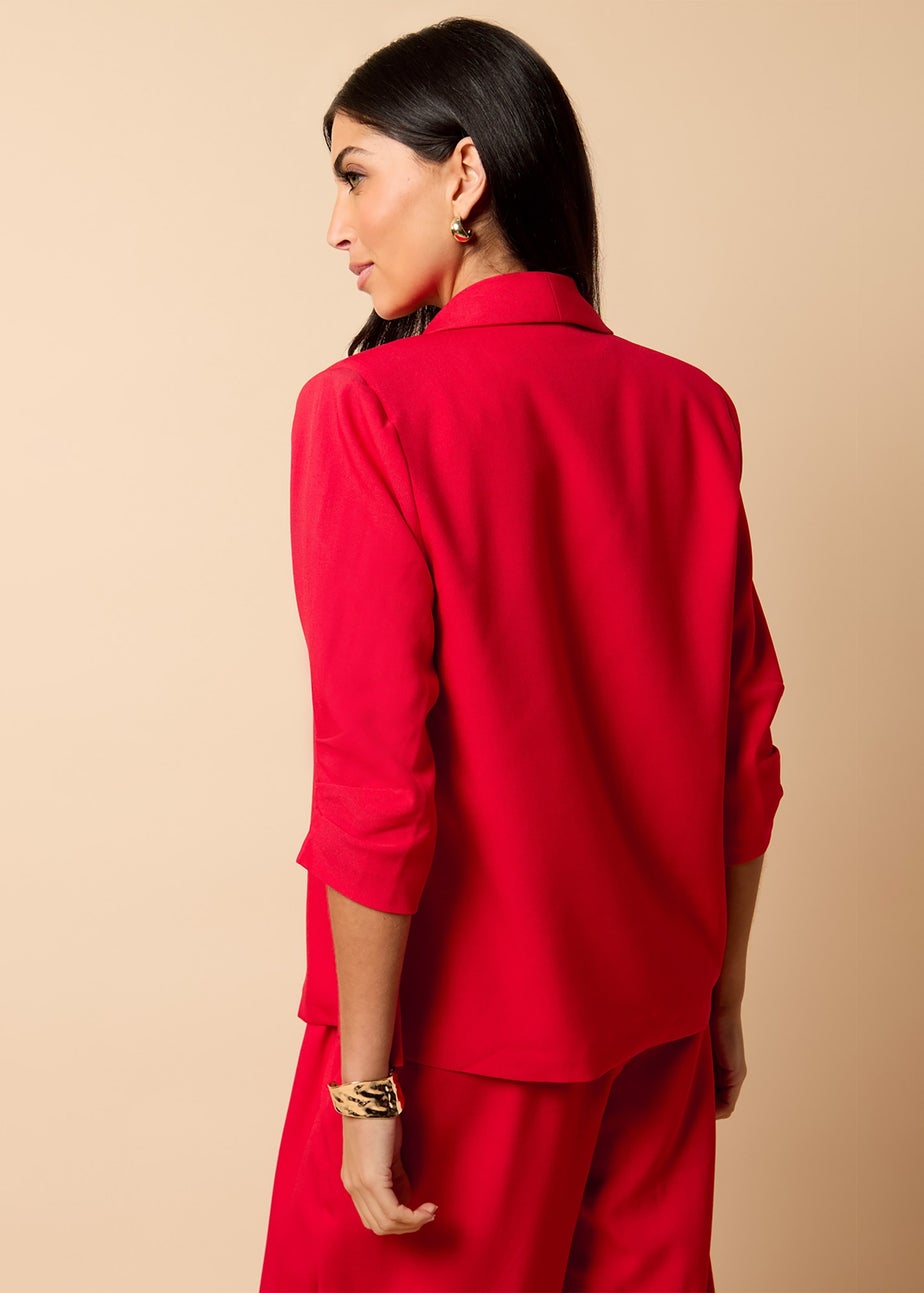 Little Mistress Red Co-Ord Blazer By Vicky Pattison