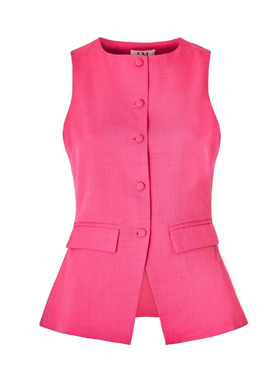 Little Mistress Pink Co Ord Waistcoat By Vicky Pattison