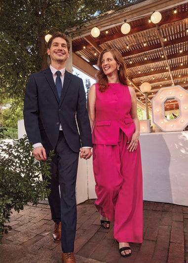 Little Mistress Pink Co Ord Wide Leg Trousers By Vicky Pattison