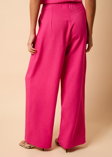 Little Mistress Pink Co Ord Wide Leg Trousers By Vicky Pattison