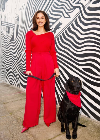 Little Mistress Red Knit Top by Vicky Pattison