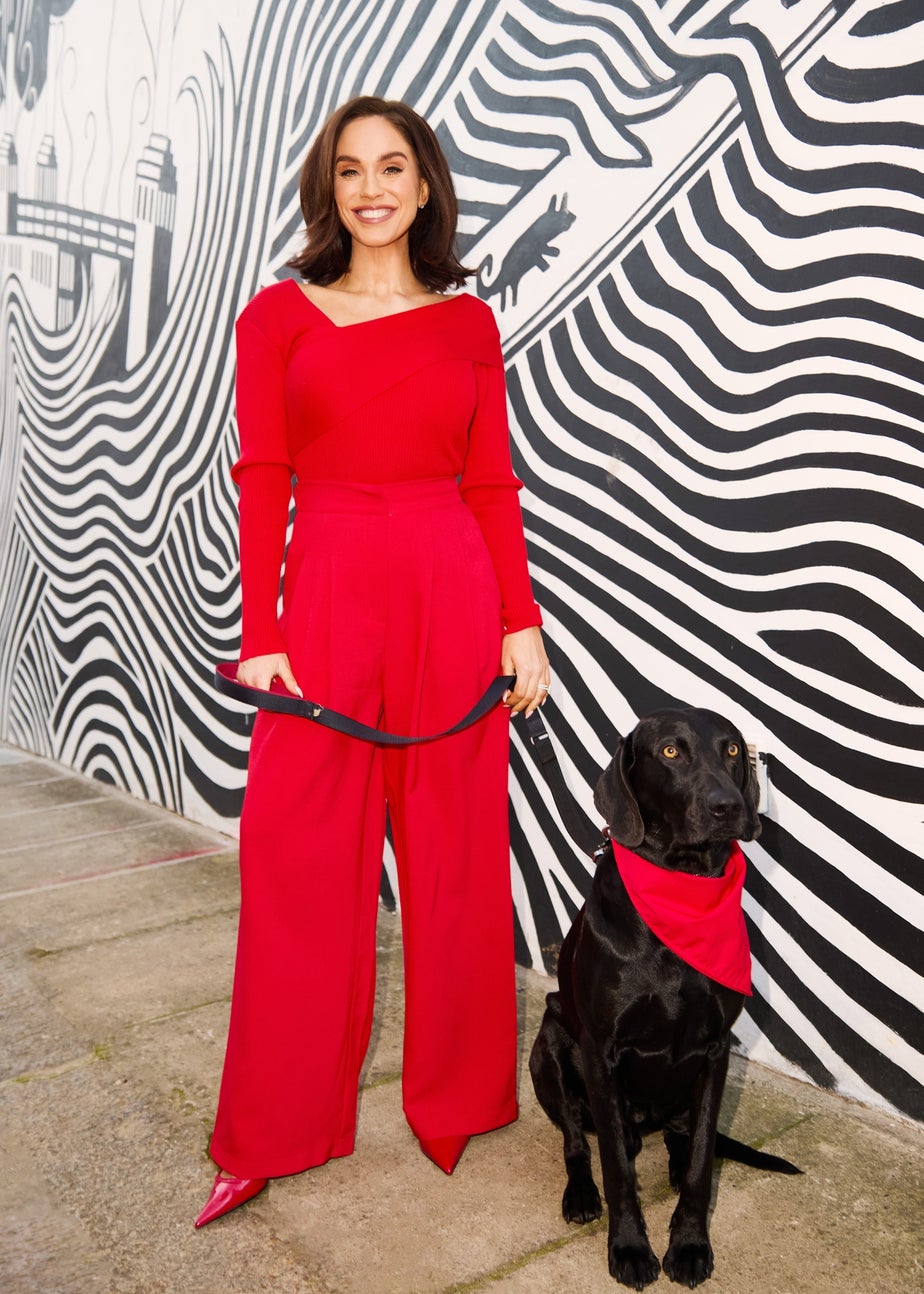 Little Mistress Red Knit Top by Vicky Pattison