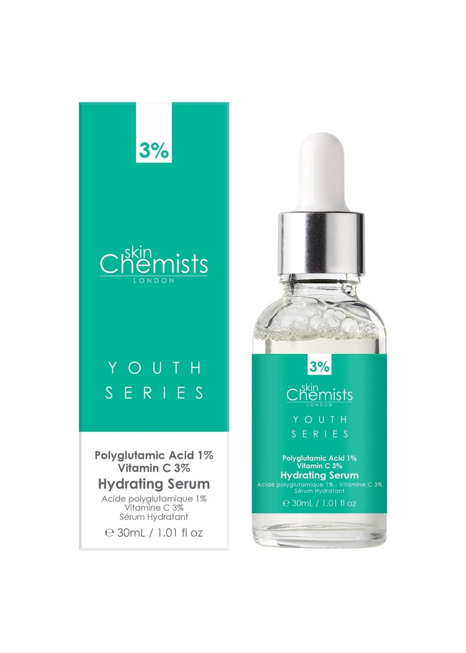 SkinChemists Hydrating Serum Polyglutamic Acid, Vitamin C (30ml)
