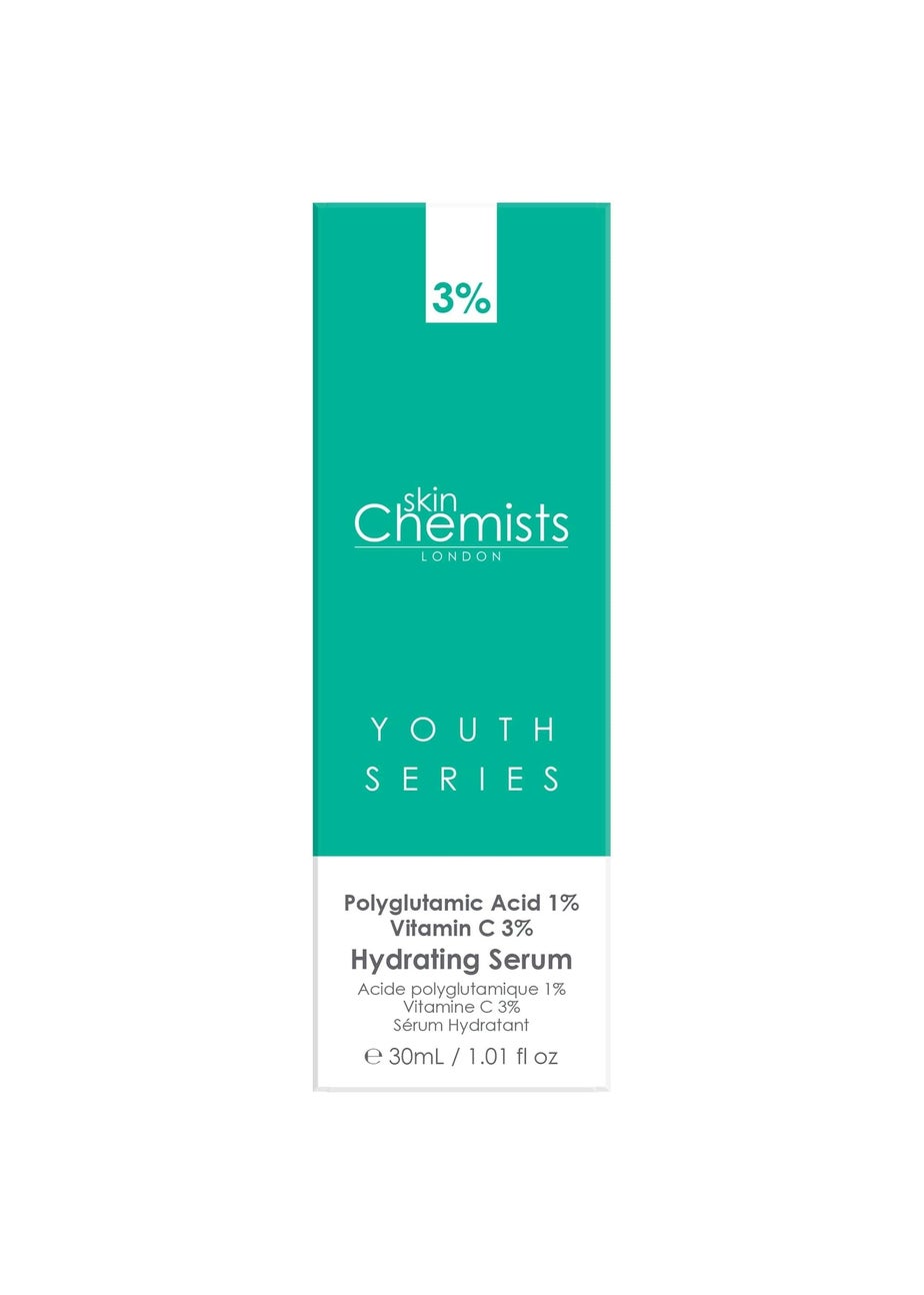 SkinChemists Hydrating Serum Polyglutamic Acid, Vitamin C (30ml)