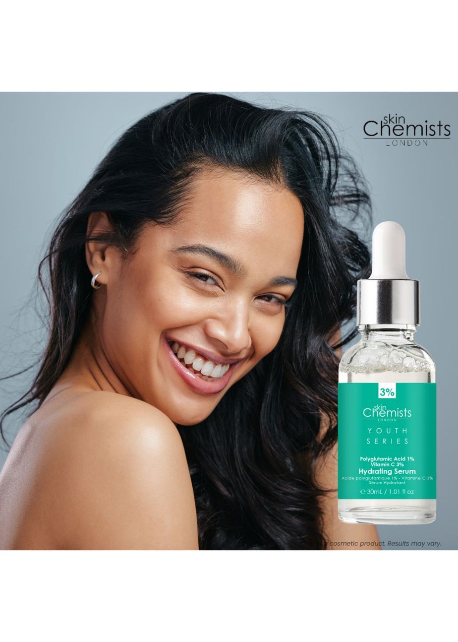 SkinChemists Hydrating Serum Polyglutamic Acid, Vitamin C (30ml)