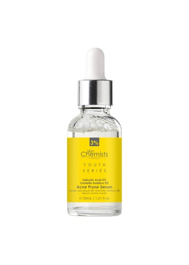 SkinChemists Acne Prone Serum Salicylic Acid, Centella Asistica (30ml)