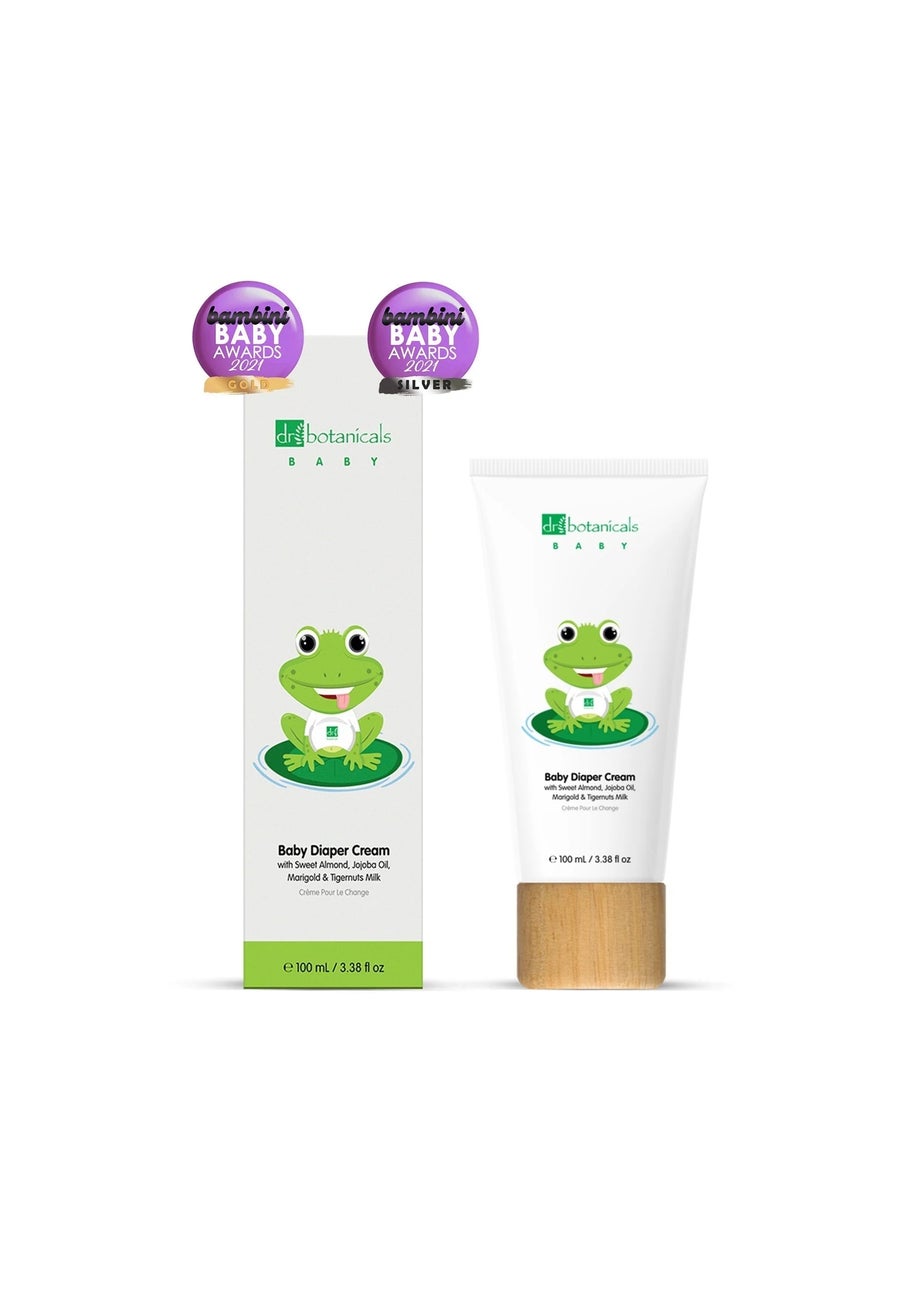 Dr Botanicals Baby Sweet Almond Oil Diaper Cream & Body Milk Kit