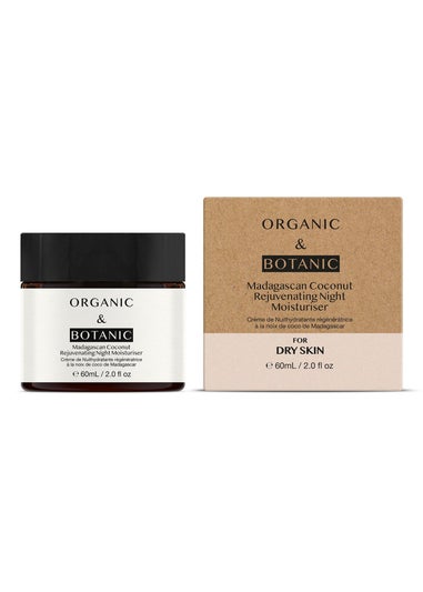 Organic & Botanic Madagascan Coconut Rejuvenating Night Moisturiser (60ml)
