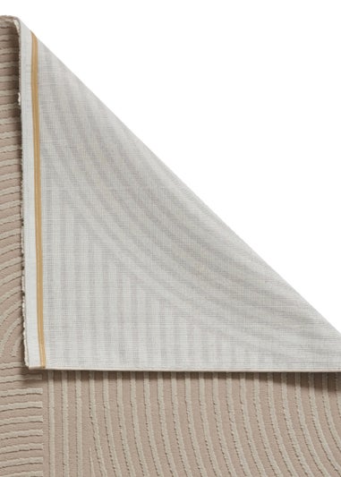 Think Rugs Flores Mink Modern Rectangle Rug