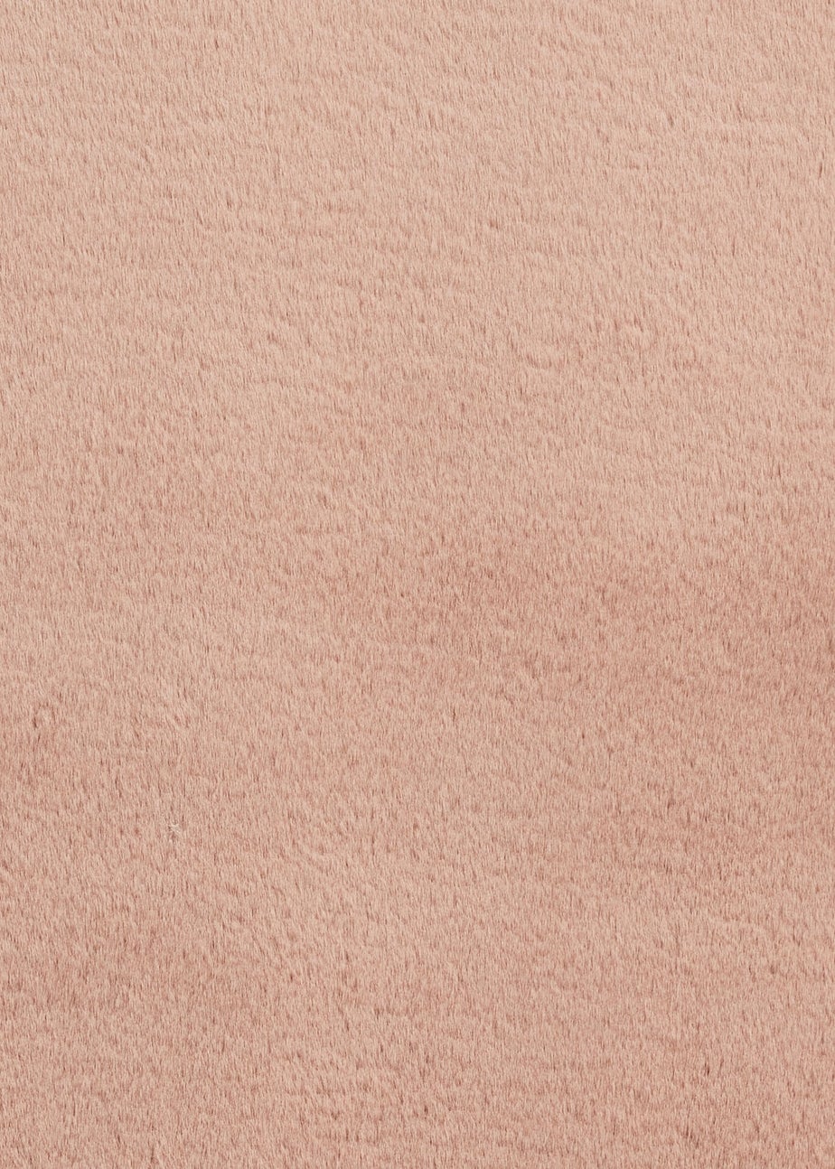 Think Rugs Super Teddy Mink Plain Shaggy Rectangle Rug