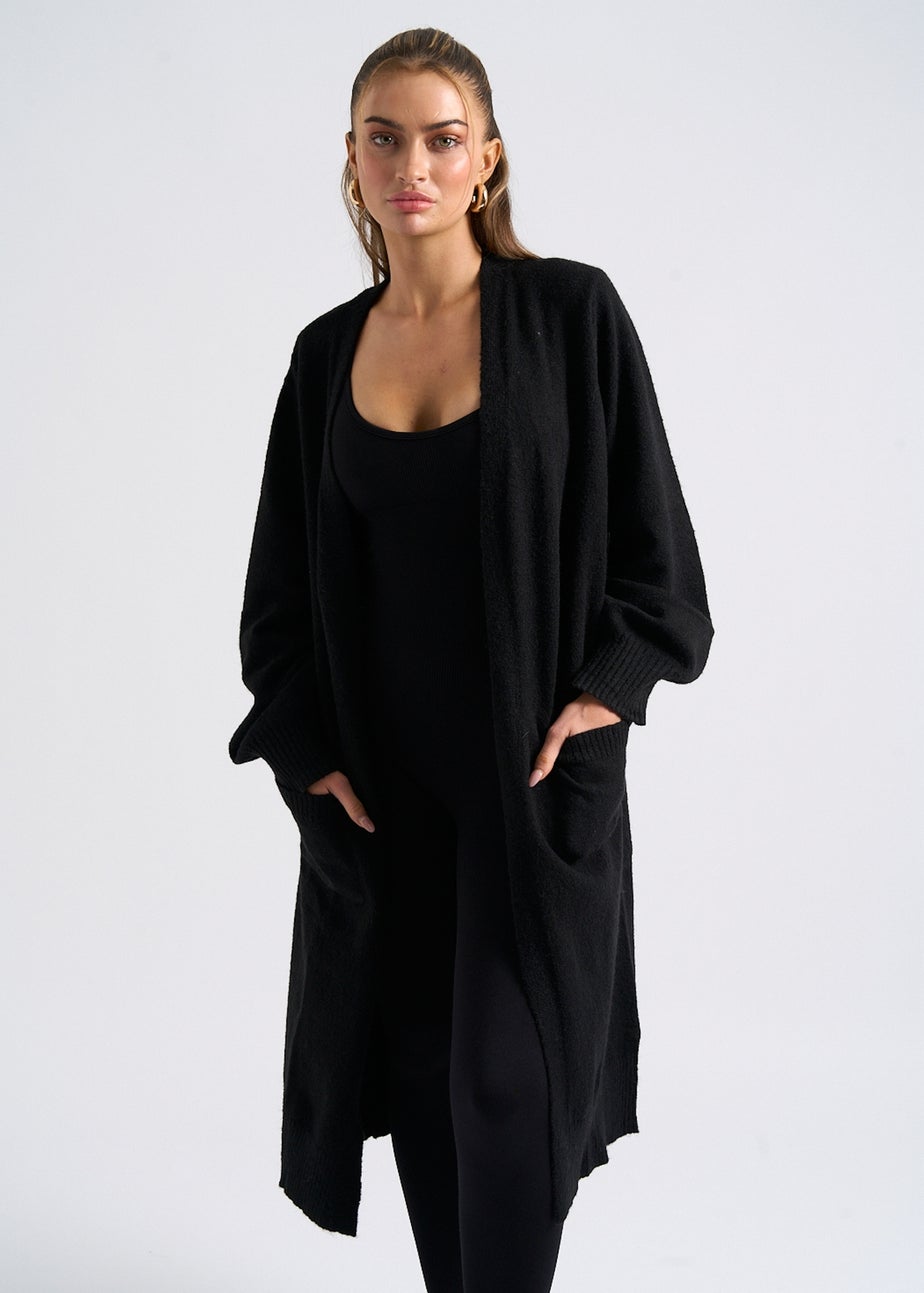 Urban Bliss Black Longline Cardigan