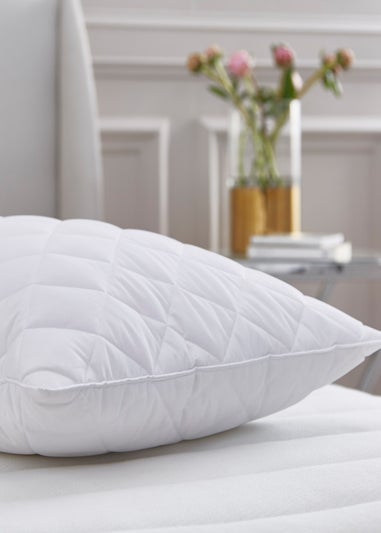 Silentnight Quilted Feather Pillow