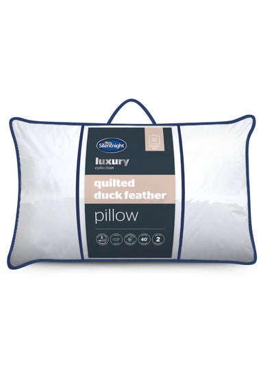 Silentnight Quilted Feather Pillow
