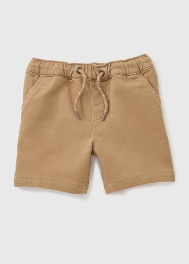 Boys Stone Knitted Denim Shorts (1-7yrs)