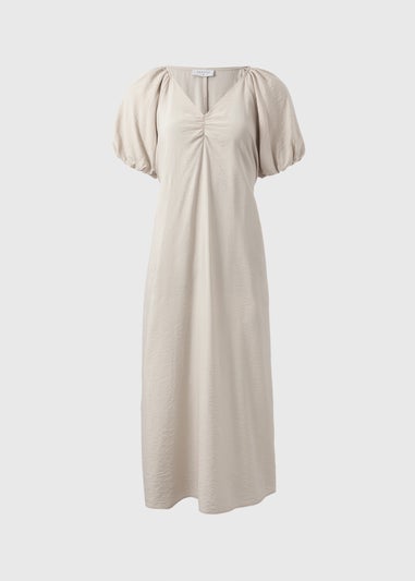 Papaya Petite Stone Tie Midi Dress