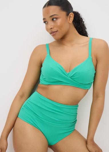 Green Shapewear Bikini Bottoms