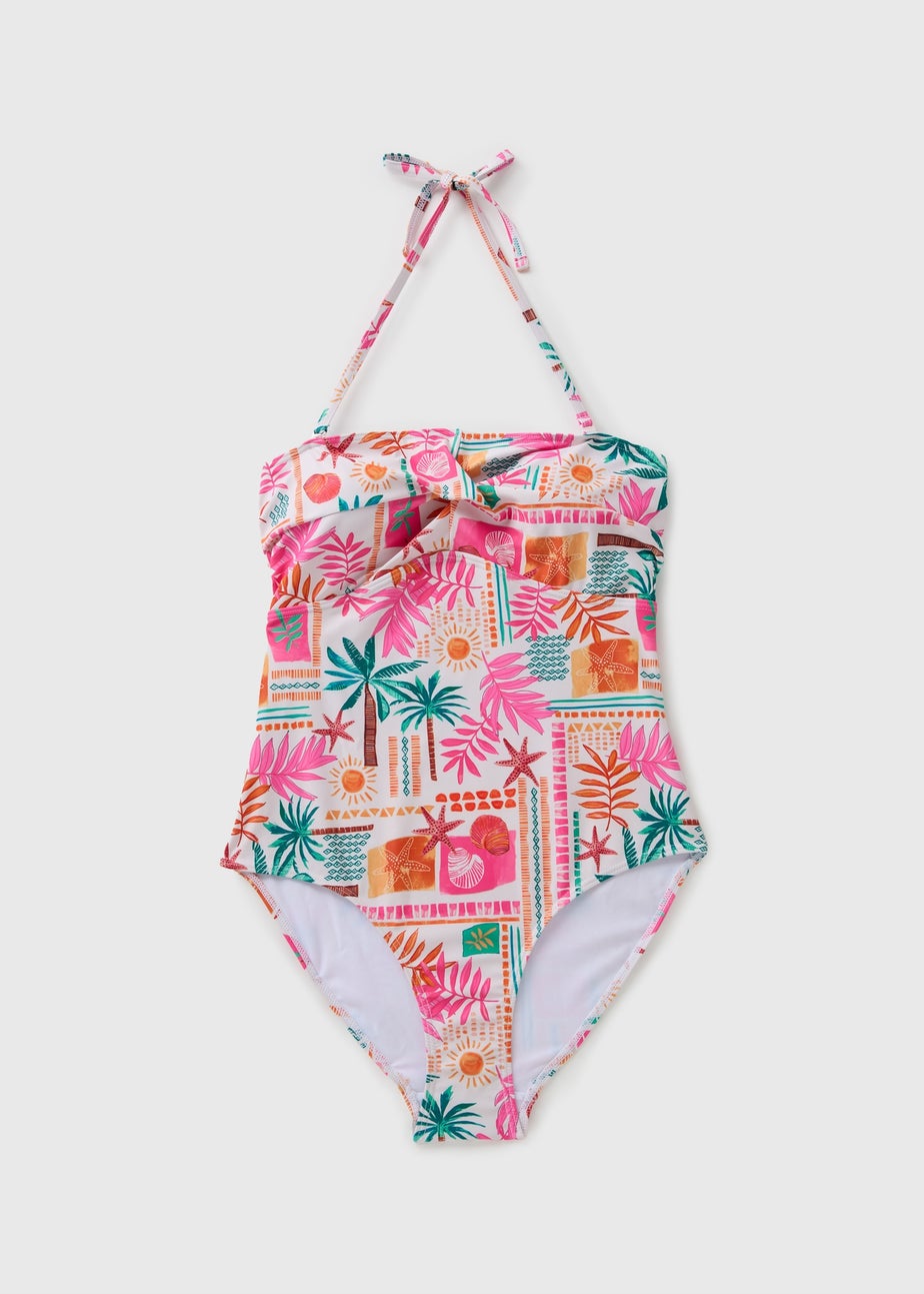 Multicolour Summer Print Swimsuit