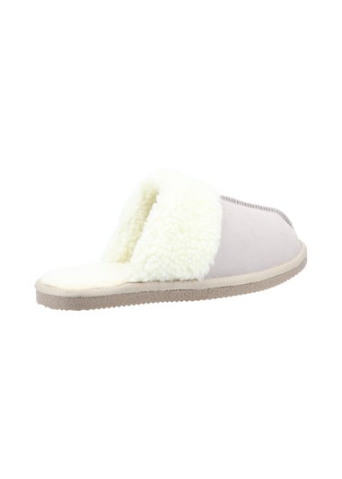 Hush Puppies Beige Arianna Mule Slippers