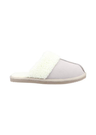 Hush Puppies Beige Arianna Mule Slippers