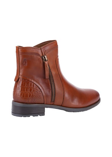 Hush Puppies Tan Scarlett Ankle Boot