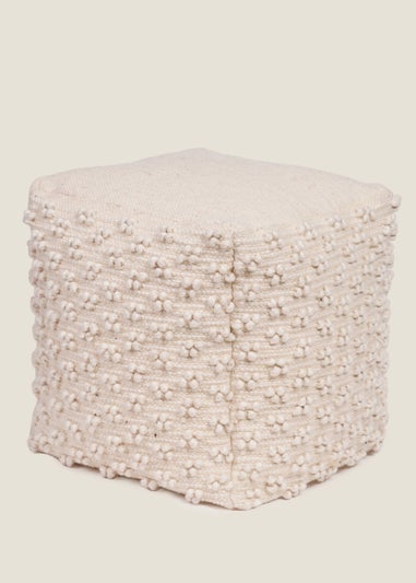 Kaikoo Cream Tridot Cube Wool