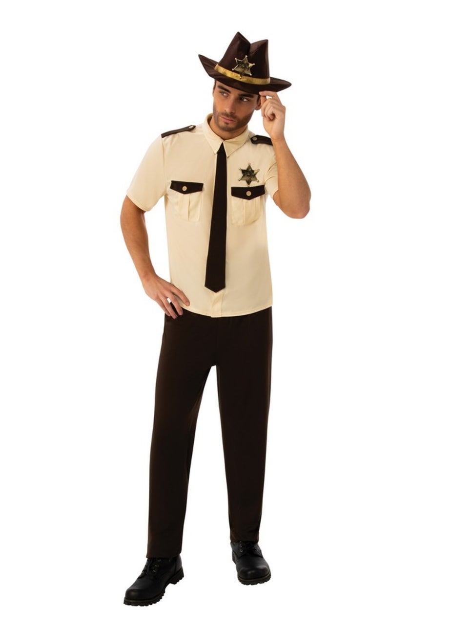 Bristol Novelty Gold US Sheriff Costume