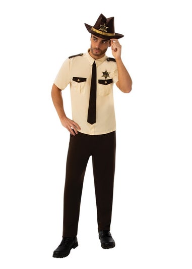 Bristol Novelty Gold US Sheriff Costume