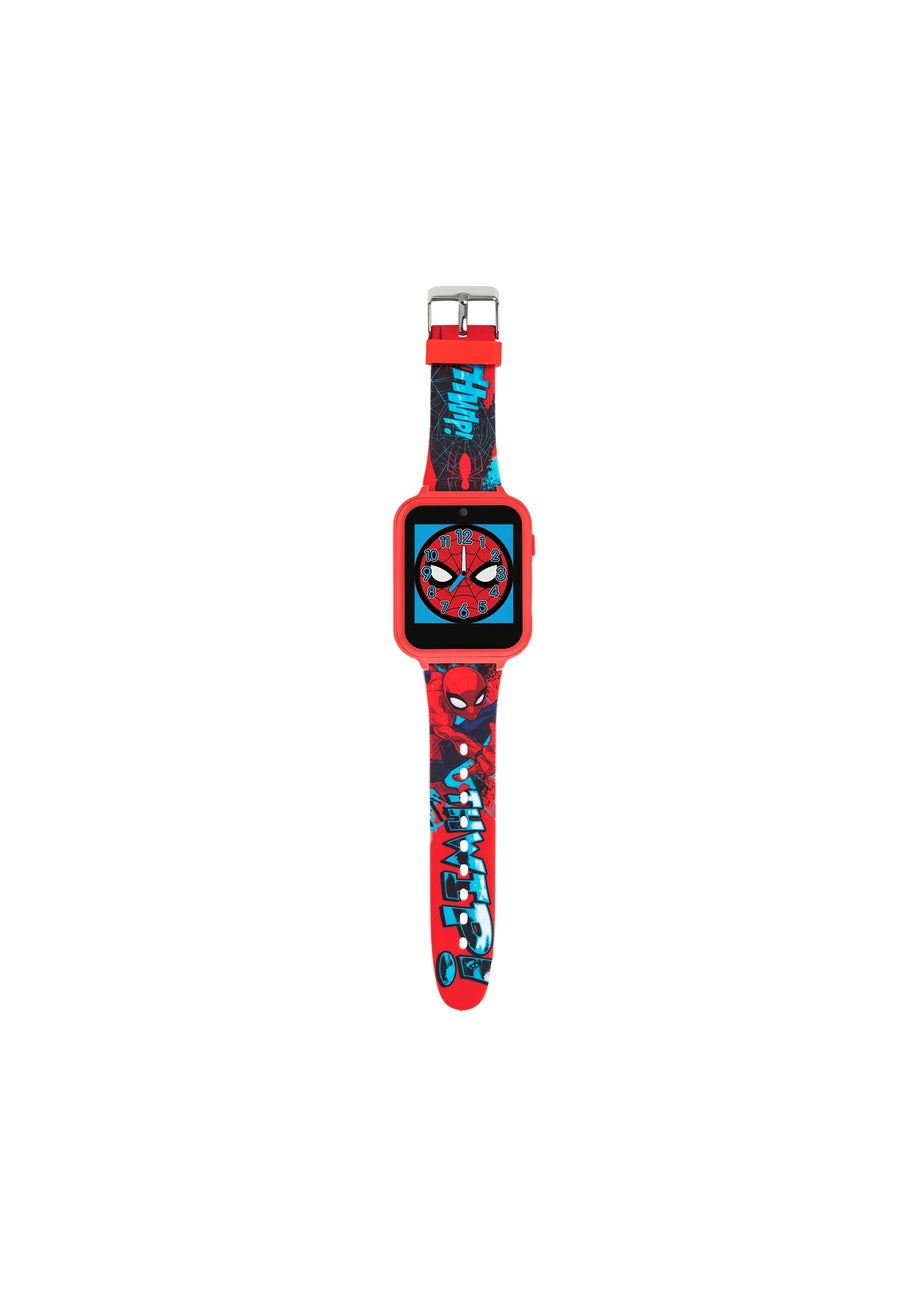 Disney Marvel Spiderman Red Silicon Strap Watch