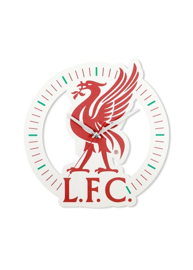 Official Liverpool Football Club Red & White Wall Clock