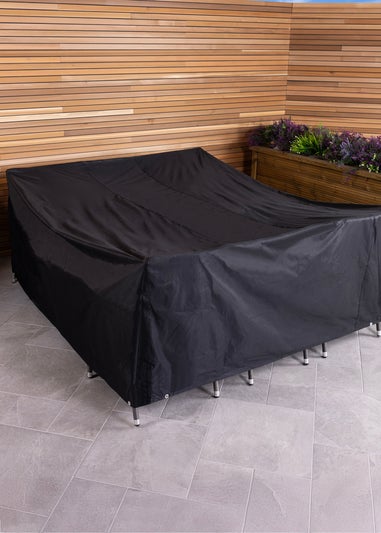 Charles Bentley Black Premium Rectangular Garden Furniture Cover