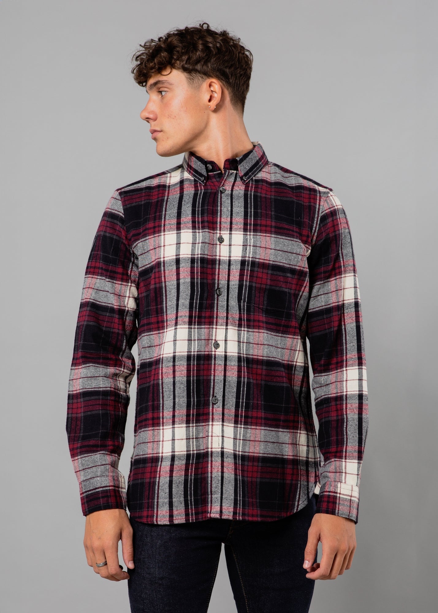 Original Cotton Check Flannel Work Shirt Flannel Check Shirt at Cotton Traders