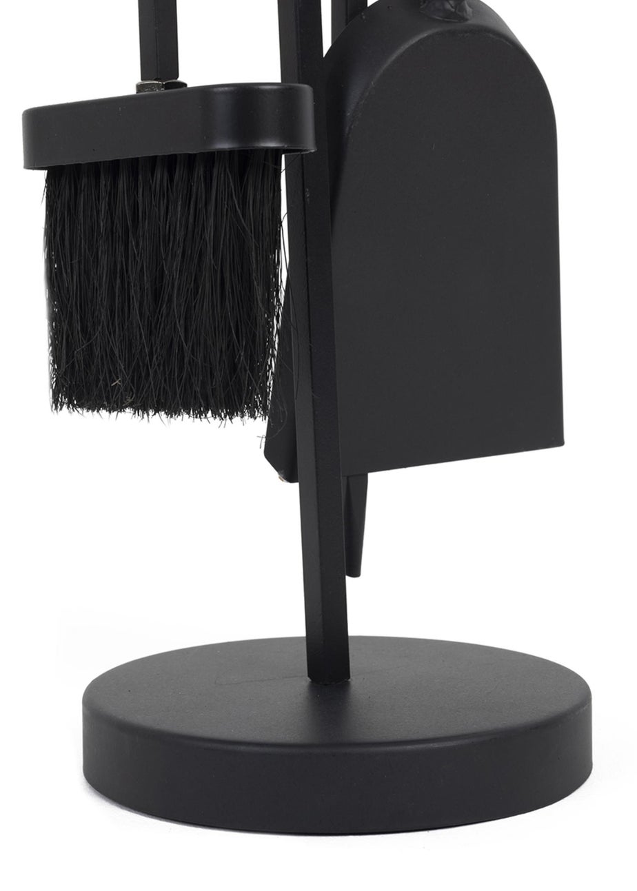 Charles Bentley Elm Fireside Companion Set